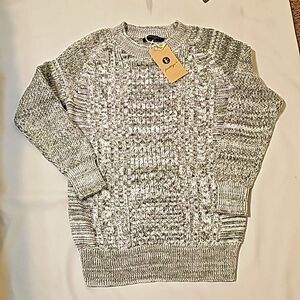 Prettigo light green m sweater